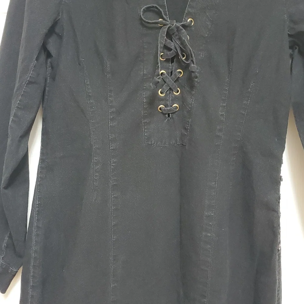 Free People El Dorado Midi Dress/Black - Picture 8 of 16